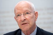 Der ehemalige Astronaut und Kampfjetpilot Claude Nicollier. (Bild: KEYSTONE/Peter Schneider)