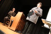 Philippe Kuhn und Patti Basler bei ihrem Auftritt in Romanshorn. (Bild: Markus Bösch)