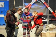 Gemeinsam finden die Jugendlichen die besseren Lösungen. (Bild: Michael Hug)