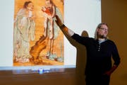 Ulrich Büttner verweist auf Lao-Tse, Konfuzius und Buddha, deren Lehren ebenfalls in Star Wars anklingen. (Bild: Inka Grabowsky)