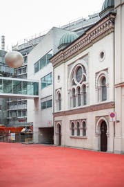 Die Synagoge am Roten Platz in St.Gallen.