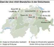 Buchs ist nach Basel und Bühler erst der dritte «Hopp-la»-Generationen-Spielplatz, an dem von Kursleitern Aktivitäten angeboten werden.