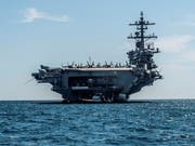 Die USA verlegen angesichts des Streits mit dem Iran mehrere ihrer Streitkräfte in den Nahen Osten - darunter den Flugzeugträger USS Abraham Lincoln. (Bild: KEYSTONE/EPA EFE/CATI CLADERA)