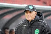 Peter Zeidler während dem Spiel gegen GC. (Bild: Claudio Thoma/freshfocus)