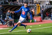 Wird laut Remo Meyer keinesfalls an einen Schweizer Klub verkauft: Das 20-jährige Talent Ruben Vargas. (Bild: Martin Meienberger/Freshfocus (Lugano, 5. Mai 2019))