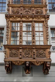 Erker aus Holz sind in Rorschach und St.Gallen zu finden.