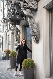 Die Kunsthistorikerin Claudia Reeb hat die Erker im Bodenseeraum untersucht. (Bild: Adriana Ortiz Cardozo)