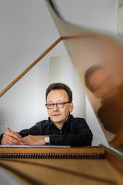 Ein musikalischer Allrounder: Der St. Galler Dirigent, Komponist und Organist Rudolf Lutz. (Bild: Michel Canonica (St. Gallen, 29. März 2017))