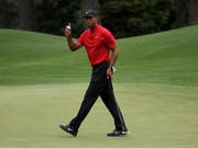 Tiger Woods wurde für sein famoses Comeback mit der Freiheitsmedaille ausgezeichnet (Bild: KEYSTONE/AP/CHRIS CARLSON)