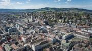 Die Stadt St.Gallen ist am Freitag, 18.15 Uhr, Gast in der SRF1-Sendung «Mini Schwiiz, dini Schwiiz». (Bild: Ralph Ribi - 10. April 2017)
