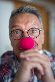 Trotz Schaumgumminase: Rolf Kern ist kein Clown.