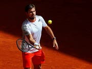 Stan Wawrinka steht in Madrid ohne Satzverlust in den Achtelfinals (Bild: KEYSTONE/EPA EFE/CHEMA MOYA)