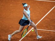 In Madrid bisher äusserst souverän unterwegs: Belinda Bencic steht in der spanischen Hauptstadt im Viertelfinal (Bild: KEYSTONE/EPA EFE/JUANJO MARTIN)
