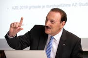 Lehrerpräsident Beat Zemp: «Dieser Teilzeit-Trend muss unbedingt gestoppt werden - gerade auch angesichts der steigenden Schülerzahlen.» (Bild: KEY)