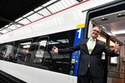 Thomas Ahlburg, CEO von Stadler. (Bild: KEYSTONE/Walter Bieri)