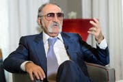 Schnauzer aus Siebenbürgen: Ion Tiriac. (Bild: Laurent Gilliéron/Keystone)