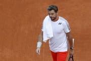 Stan Wawrinka steht derzeit in Madrid im Einsatz. (Bild: EPA)