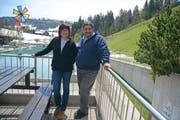 Maya und Murat Kalkan sind in Teufen bereits in die neue Saison gestartet. Bild: Karin Erni