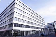 Der Siemens-Sitz in Zug. (Bild: Werner Schelbert, 4. Juli 2018)
