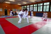Die Judokas des JC Buchs trainierten fleissig auf die Kantonalmeisterschaften hin und sind bereit, um die Podestplätze mitzureden. (Bild: PD)