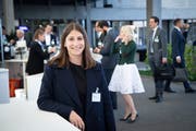 Lia Hollenstein vom OK des St.Gallen Symposiums. Bild: Ralph Ribi