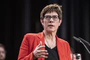 Verzichtet auf die Reise nach St. Gallen: Annegret Kramp-Karrenbauer. Bild: Maja Hitji/Getty