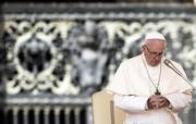 Papst Franziskus in Rom. Bild: Angelo Carconi/EPA (Rom, 29. August 2018)