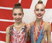 Lea Schefer (links), RG Berneck, und Anastasia Weder, RG Diepoldsau-Schmitter. (Bild: pd)