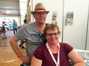 Für Daniela und Walti Vogel aus Buochs ist die Iheimisch ein Ort, wo man viele bekannte Gesichter trifft. «Es ist einfach etwas Einmaliges und die Aussteller geben sich alle viel Mühe.» (Bild: Fabienne Mühlemann/Luzerner Zeitung, 1. Juni 2019)