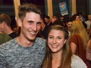 Jan Höhener und Leandra Senn wissen, wann und wo man richtig feiert: an Turnfesten und an Weihnachten.