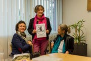 Setzen sich in Ausserrhoden für die Rechte der Frauen ein: Lucie Waser, Katharina Kobler-Kunzmann und Annegret Wigger. (Bild: Claudio Weder)