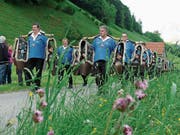 Der Schellner-Umzug verwandelte am Samstag das Obertoggenburg in ein Fest der Klänge. (Bild: Franz Steiner)