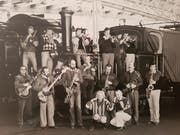Das Intercity Jazz Orchestra 1985 im Verkehrshaus Luzern. (Bild: PD)