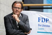 Einer der 26 Nominierten: Nationalrat Peter Schilliger. (Bild: Alexandra Wey/Keystone, Rickenbach, 17. April 2019)