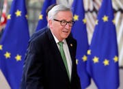 EU-Kommissionspräsident Jean-Claude Juncker ist bereit, mit der Schweiz beim Rahmenabkommen innerhalb der kommenden Tagen über Präzisierungen zu sprechen. Dies geht am Dienstag aus einem Antwortschreiben Junckers an die Schweiz hervor. (Bild: KEYSTONE/EPA/STEPHANIE LECOCQ)
