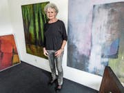 Marianne Zehnder in ihrem Atelier in Ettenhausen. (Bild: Kurt Lichtensteiger)