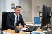 Christian Schäli: «Irgendwann kann man die Zitrone nicht mehr stärker auspressen.» (Bild: Corinne Glanzmann, Sarnen, 10. Oktober 2018)