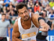epa07641585 Magnus Kirt of Estonia in action during the men's Javelin at the athletics Paavo Nurmi Games in Turku, Finland, 11 June 2019. EPA/KIMMO BRANDT (Bild: KEYSTONE/EPA COMPIC/KIMMO BRANDT)