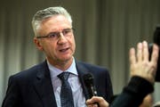 Nationalrat Andreas Glarner spricht am SVP-Kantonalparteitag am Mittwoch, 23. Januar 2019, in Rothrist. (Bild: Alexandra Wey/Keystone)