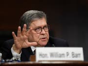 Im Streit um die vollständige Herausgabe des Mueller-Reports wird die Luft für US-Justizminister William Barr immer dünner - ein US-Kongressausschuss plant rechtliche Schritte. (Bild: KEYSTONE/AP/SUSAN WALSH)