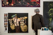 Die Künstlergruppe ohm41 vergibt Zertifikate für «gute Kunst». (Bild: Adriana Ortiz Cardozo)