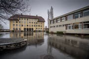 Das Schulhaus Littau Dorf soll umfassend saniert werden. (Bild: Pius Amrein, März 2019)
