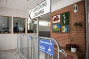 Das Ausreise- und Nothilfezentrum Sonnenberg in Vilters. (Bild: Adriana Ortiz Cardozo)