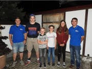 Von links: Thomas Herger, Silvan Kempf, Gian Arnold, Luis Luginbühl, Jamie Lee Luginbühl und Leon Kempf blickten an der Mitgliederversammlung auf ein erfolgreiches Vereinsjahr zurück. (Bild: PD)
