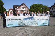 Das Organisationskomitee ist an den Vorbereitungen für die sechste Ausführung von «Amriswil on Ice». (Bild: Rita Kohn)