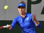 Viktorija Golubic zieht am WTA-Turnier in Nottingham in die 2. Runde ein (Bild: KEYSTONE/EPA/JULIEN DE ROSA)