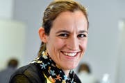 Marionna Schlatter, Präsidentin Grüne Kanton Zürich kandidiert für den Ständerat. (Bild: Walter Bieri/Keystone)