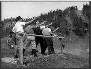 Mitglieder des Pistolenclubs Malters 1961 am Seewenalpschiessen.