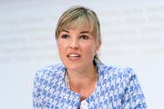 Diana Gutjahr, Mitinhaberin und Verwaltungsratsdelegierte der Stahl- und Metallbaufirma Ernst Fischer AG, Romanshorn. (Bild: Anthony Anex/Keystone)