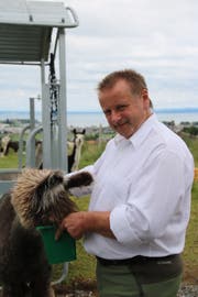 Mittlerweile hat Gerhard Oefelin 30 Tiere auf seinem Hof. (Bild: Ines Biedenkapp)